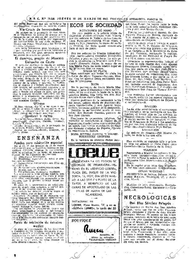 ABC SEVILLA 20-03-1969 página 34