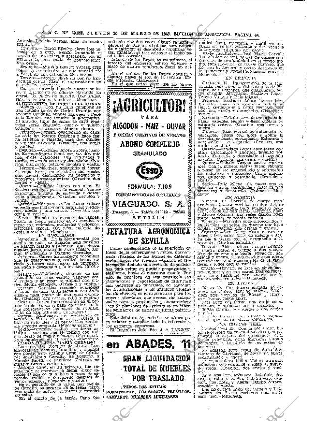 ABC SEVILLA 20-03-1969 página 46