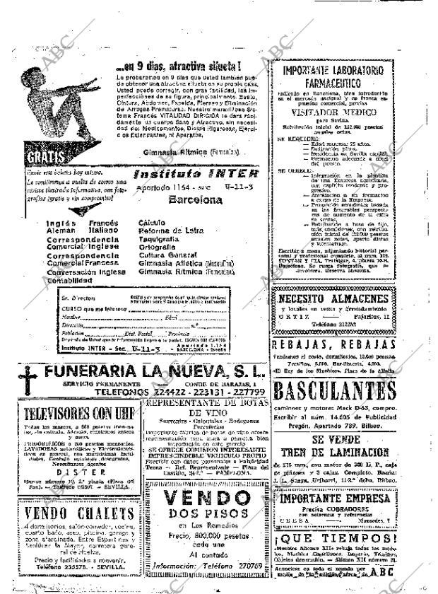 ABC SEVILLA 20-03-1969 página 54