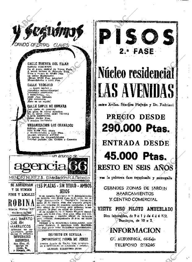 ABC SEVILLA 20-03-1969 página 56