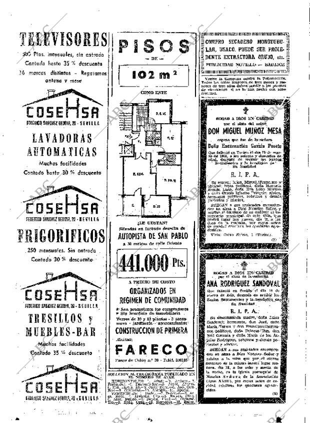 ABC SEVILLA 20-03-1969 página 61