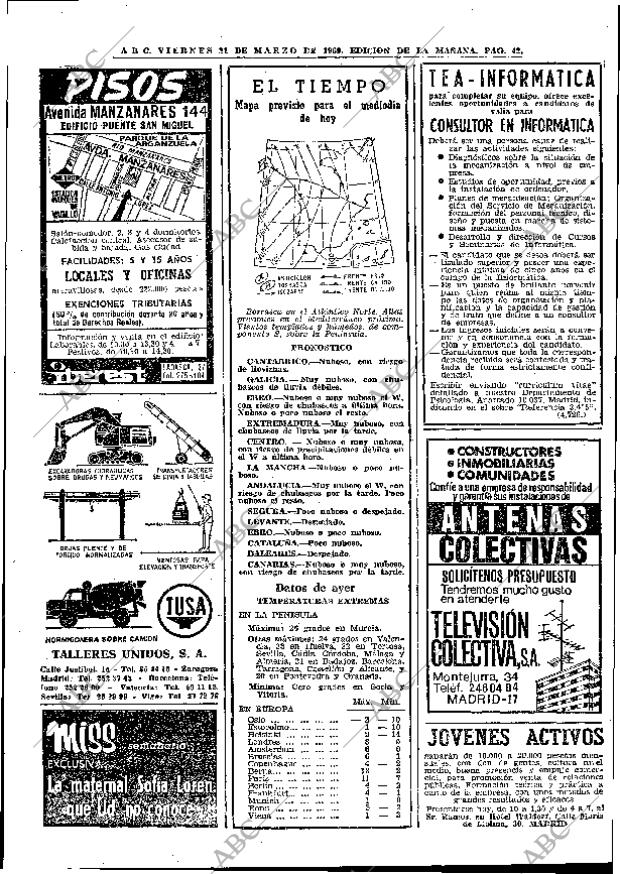 ABC MADRID 21-03-1969 página 60