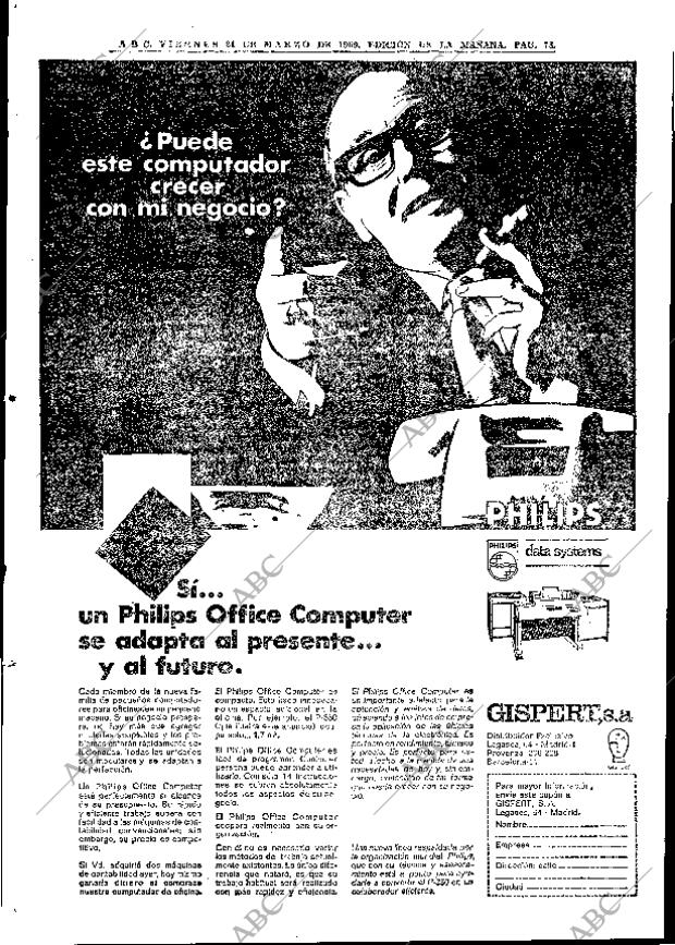 ABC MADRID 21-03-1969 página 96