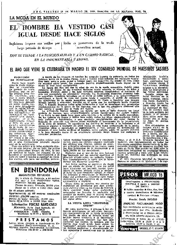 ABC MADRID 21-03-1969 página 97