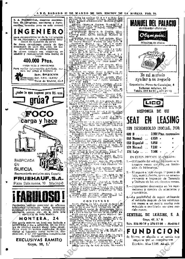 ABC MADRID 22-03-1969 página 104