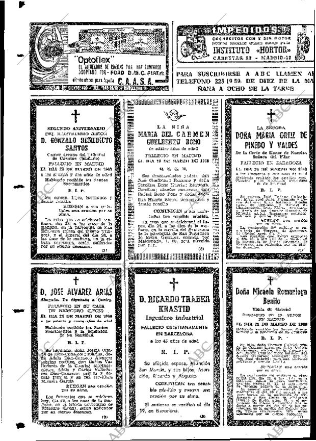 ABC MADRID 22-03-1969 página 124