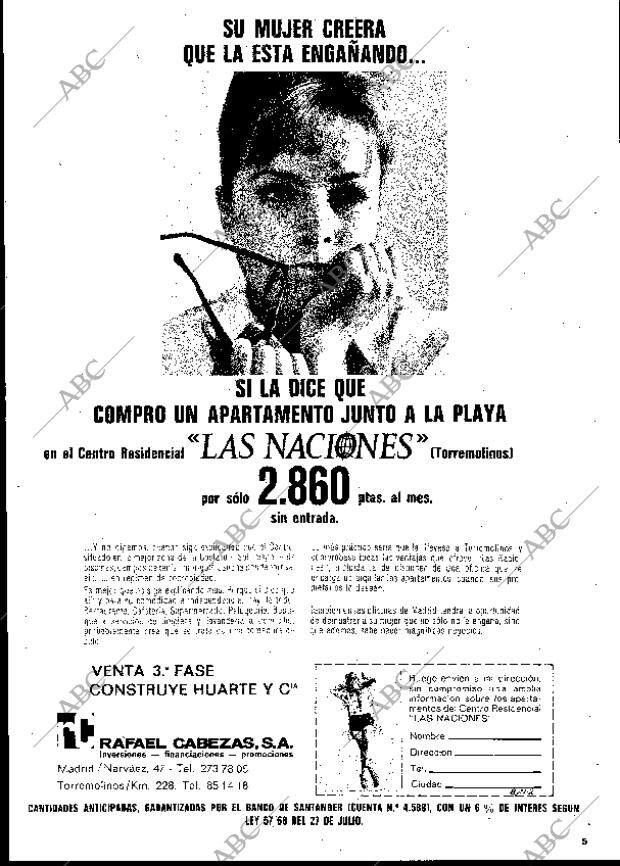 BLANCO Y NEGRO MADRID 22-03-1969 página 5
