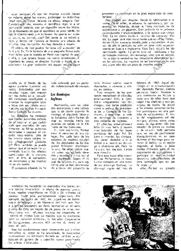 BLANCO Y NEGRO MADRID 22-03-1969 página 73