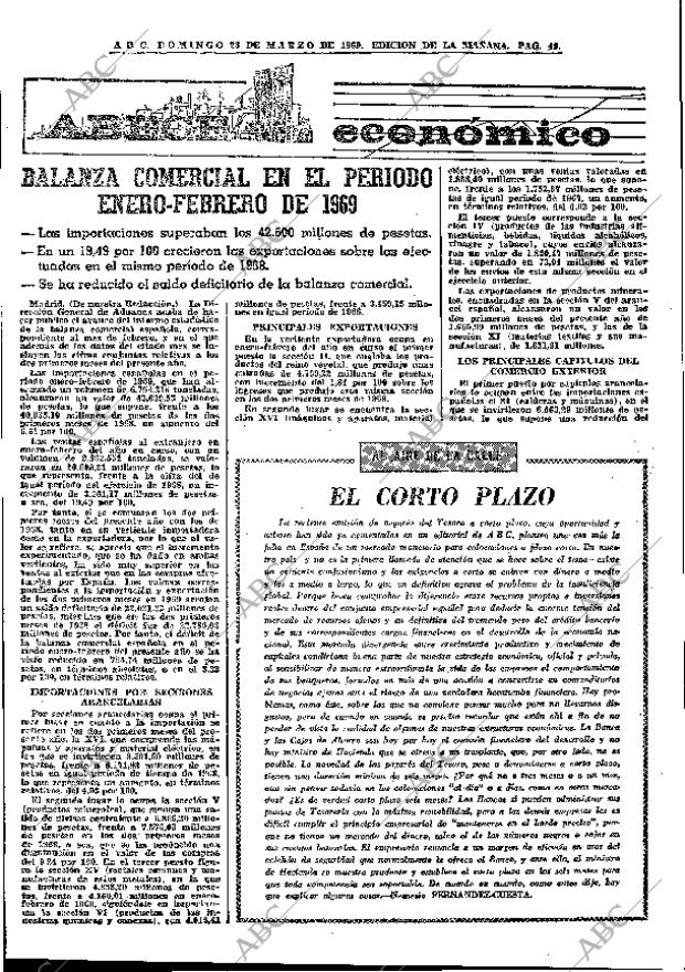 ABC MADRID 23-03-1969 página 59