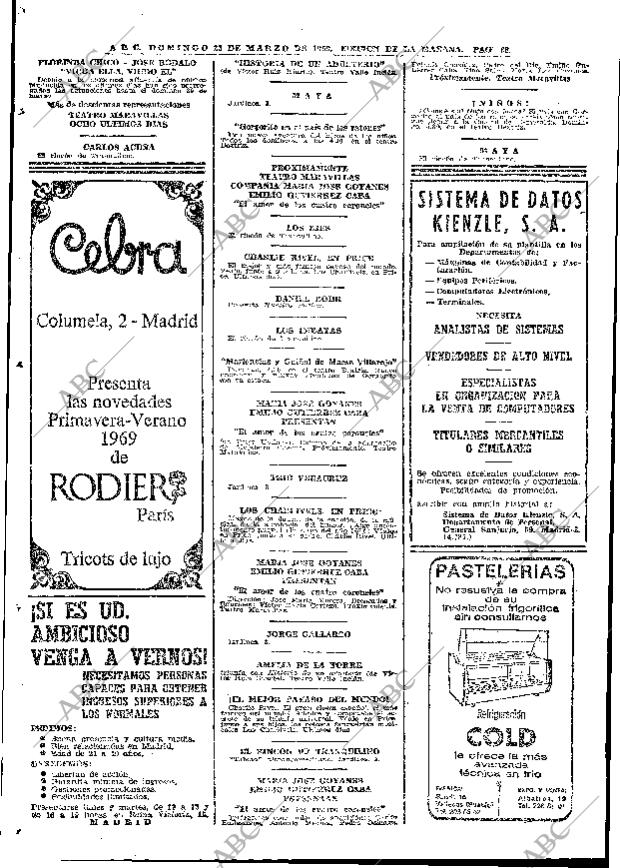 ABC MADRID 23-03-1969 página 78