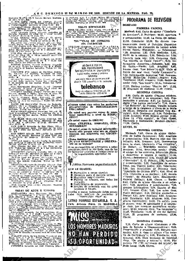 ABC MADRID 23-03-1969 página 83