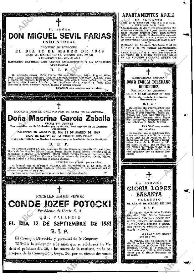ABC MADRID 25-03-1969 página 115