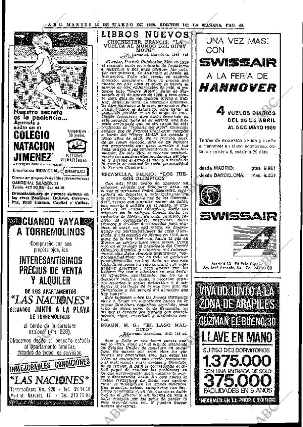 ABC MADRID 25-03-1969 página 58