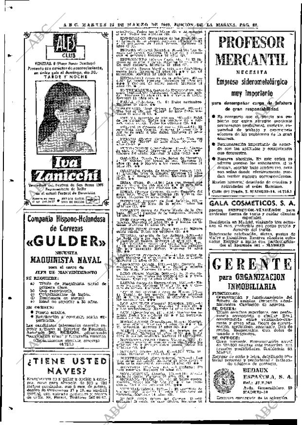 ABC MADRID 25-03-1969 página 94