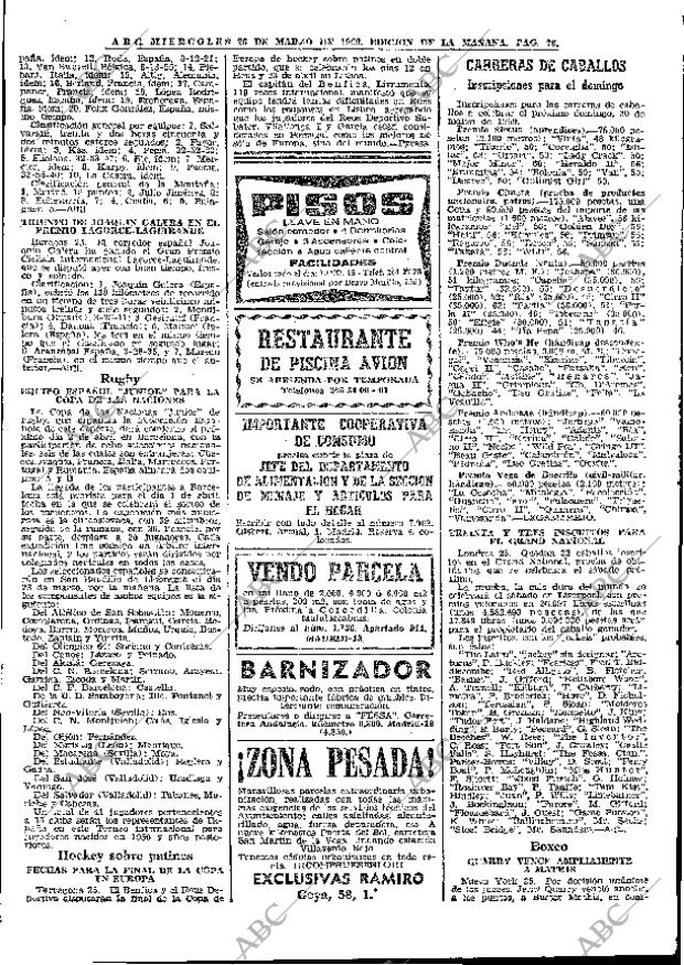 ABC MADRID 26-03-1969 página 100