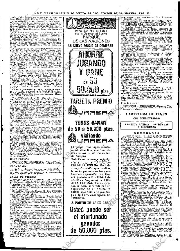 ABC MADRID 26-03-1969 página 109