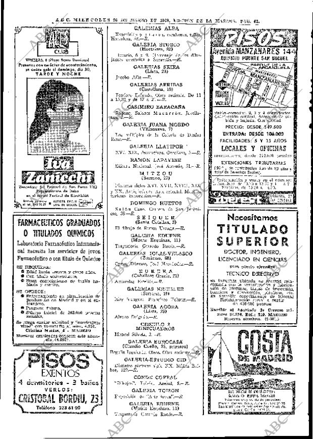 ABC MADRID 26-03-1969 página 84