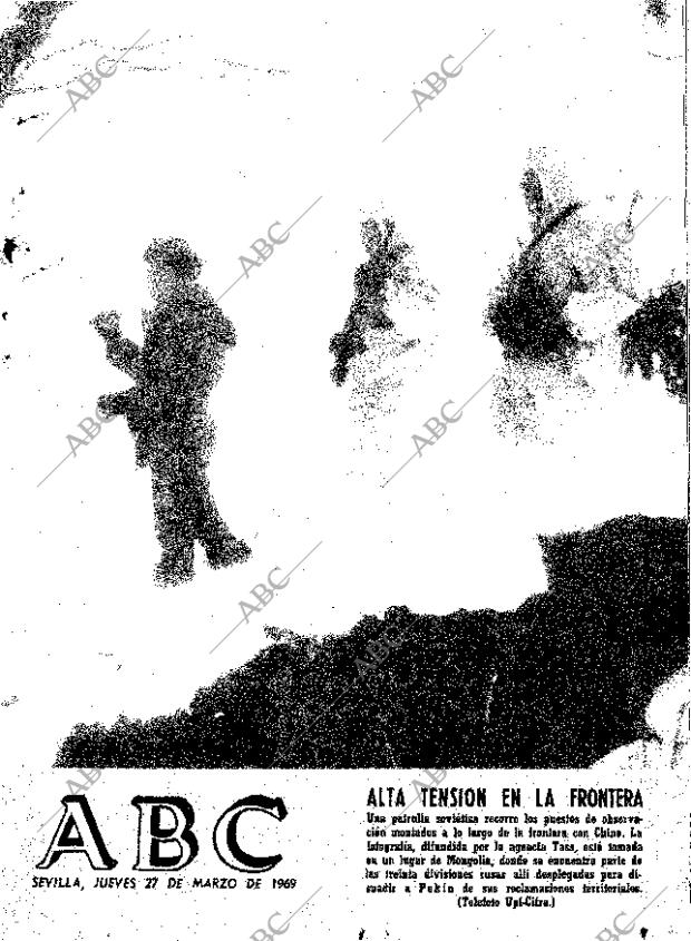 ABC SEVILLA 27-03-1969 página 1