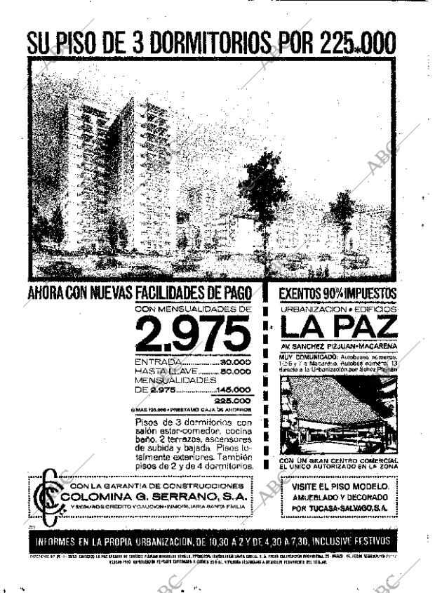 ABC SEVILLA 27-03-1969 página 16