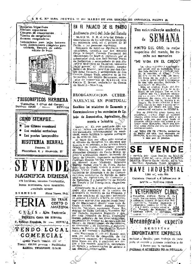 ABC SEVILLA 27-03-1969 página 32