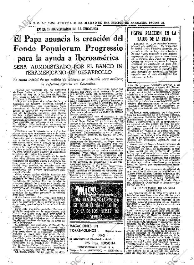 ABC SEVILLA 27-03-1969 página 33