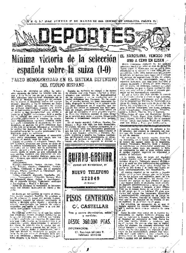 ABC SEVILLA 27-03-1969 página 61