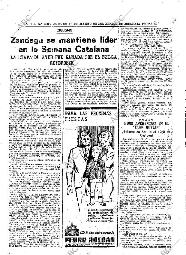 ABC SEVILLA 27-03-1969 página 63