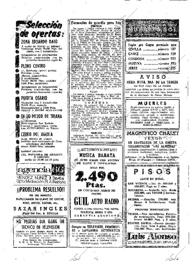 ABC SEVILLA 27-03-1969 página 74