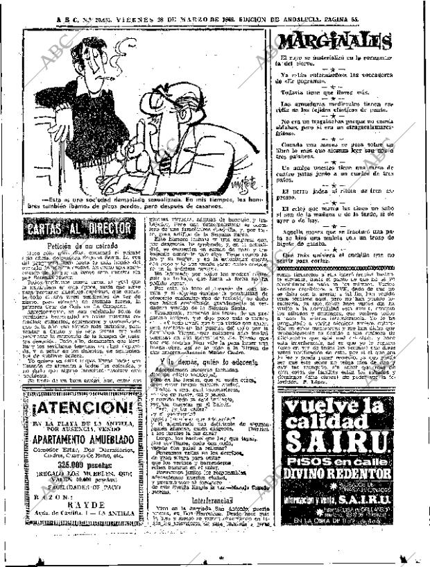 ABC SEVILLA 28-03-1969 página 55