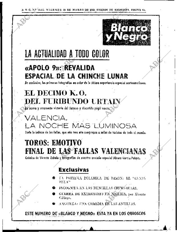 ABC SEVILLA 28-03-1969 página 65