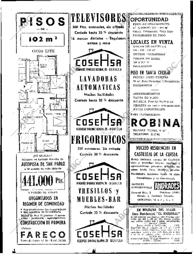 ABC SEVILLA 28-03-1969 página 72