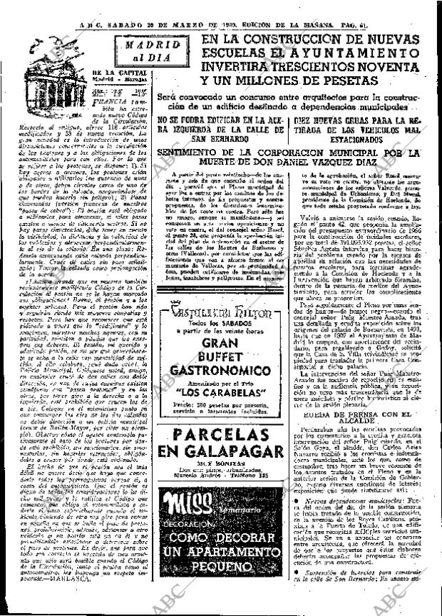 ABC MADRID 29-03-1969 página 87