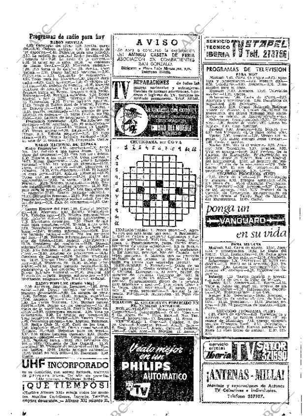 ABC SEVILLA 29-03-1969 página 110