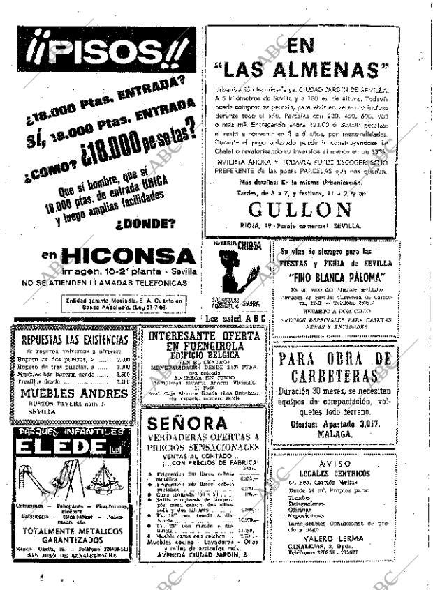 ABC SEVILLA 29-03-1969 página 111