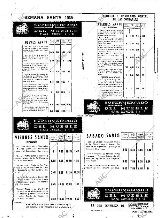 ABC SEVILLA 29-03-1969 página 14