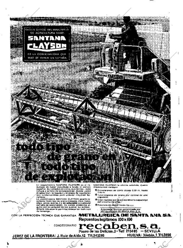 ABC SEVILLA 29-03-1969 página 20