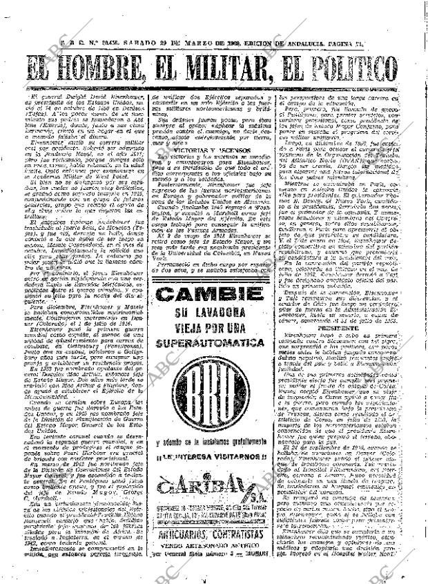 ABC SEVILLA 29-03-1969 página 71