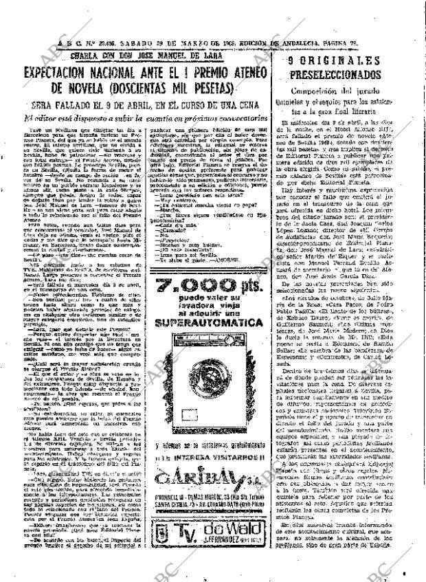 ABC SEVILLA 29-03-1969 página 79