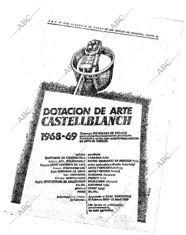 ABC SEVILLA 29-03-1969 página 84