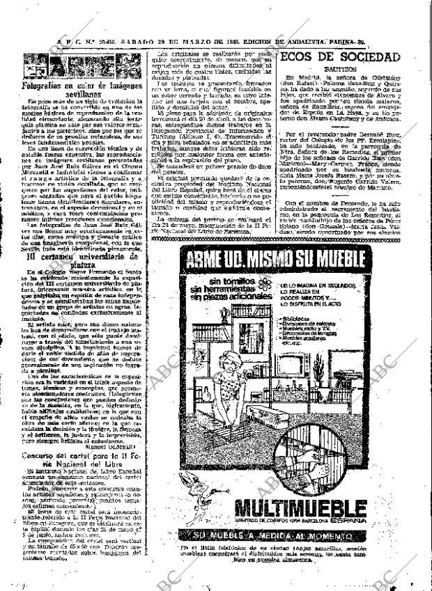 ABC SEVILLA 29-03-1969 página 85