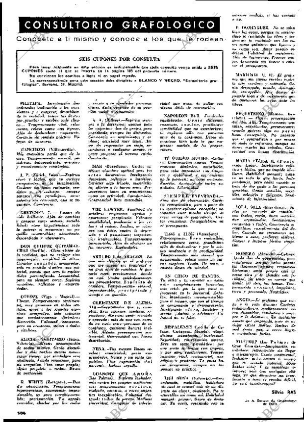 BLANCO Y NEGRO MADRID 29-03-1969 página 104