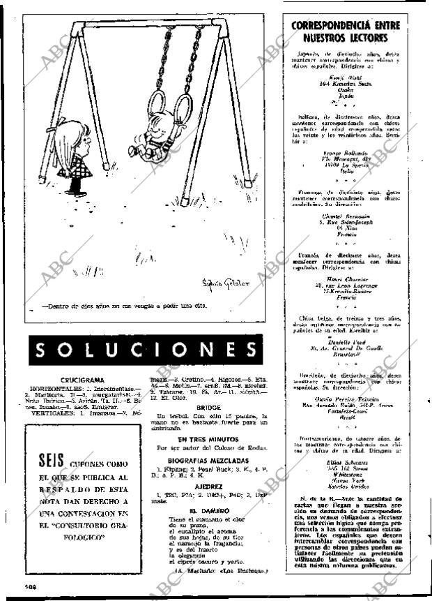 BLANCO Y NEGRO MADRID 29-03-1969 página 106