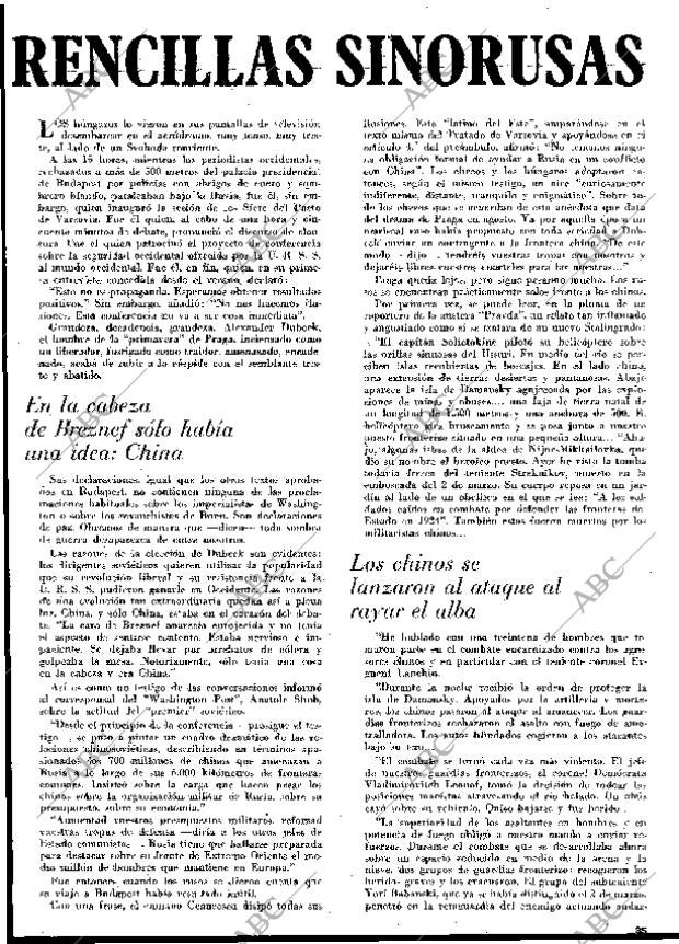 BLANCO Y NEGRO MADRID 29-03-1969 página 35
