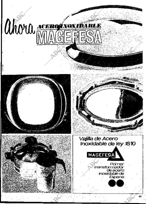 BLANCO Y NEGRO MADRID 29-03-1969 página 63