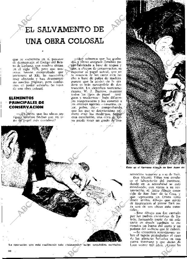 BLANCO Y NEGRO MADRID 29-03-1969 página 66