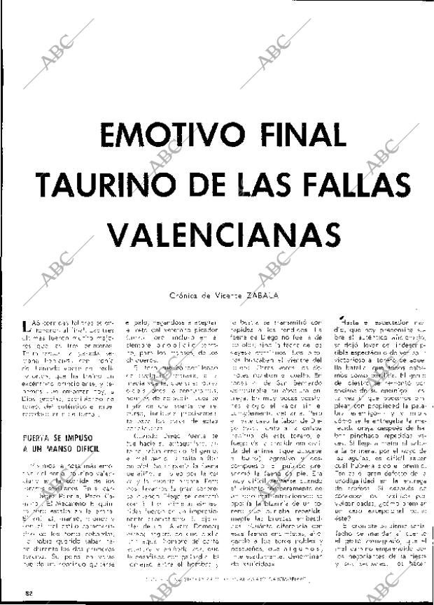 BLANCO Y NEGRO MADRID 29-03-1969 página 82