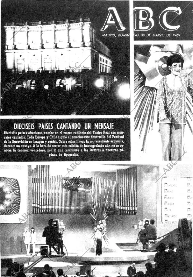 ABC MADRID 30-03-1969 página 1