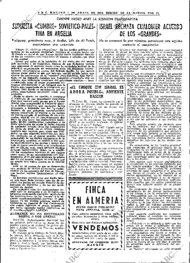 ABC MADRID 01-04-1969 página 27