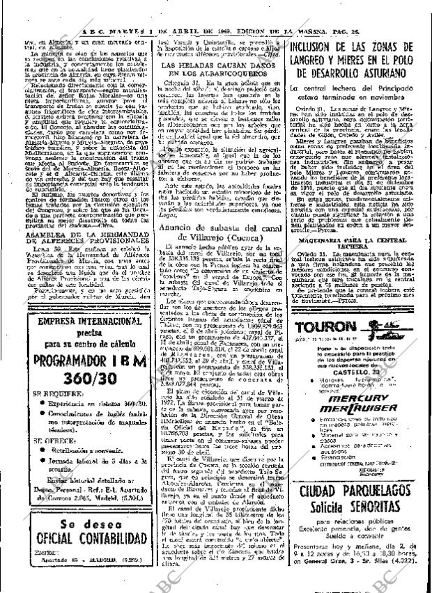 ABC MADRID 01-04-1969 página 36