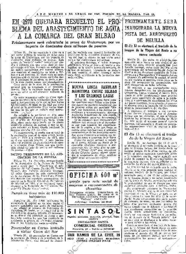 ABC MADRID 01-04-1969 página 39